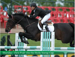 Chris Pratt wins Husky Cup Spruce Meadows Pic 2